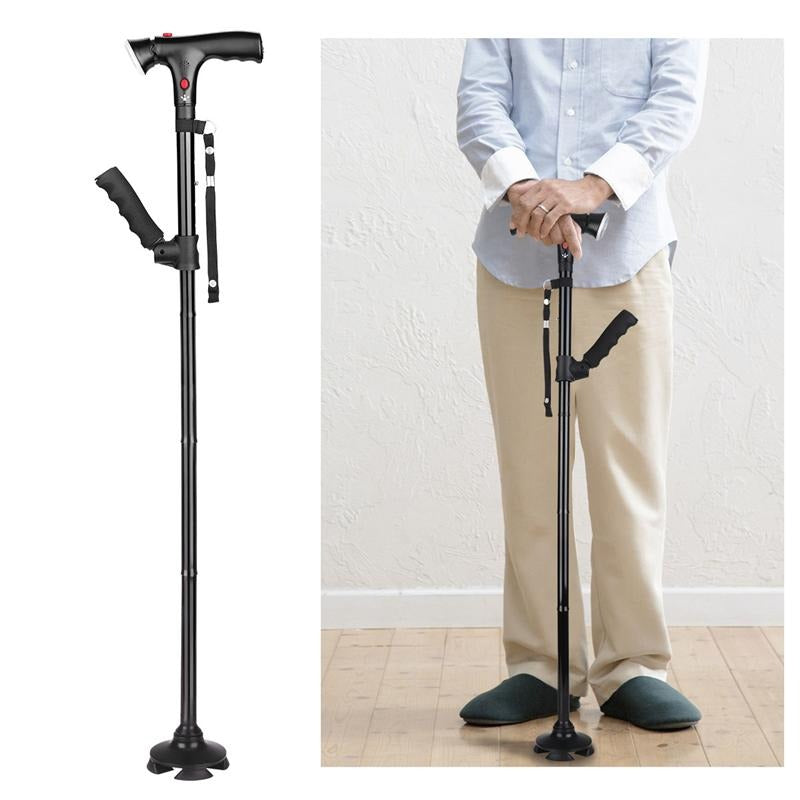 Foldable Adjustable Aluminum Walking Cane