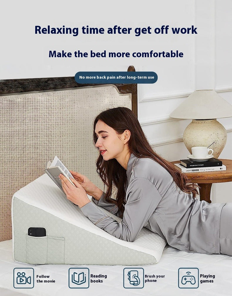 Wedge Memory Foam Triangle Pillow
