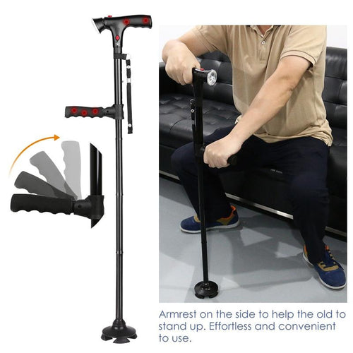 Foldable Adjustable Aluminum Walking Cane